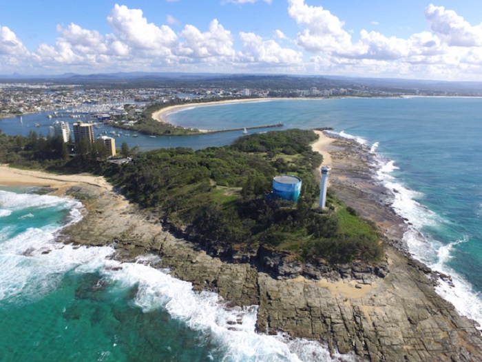 Mooloolaba Marina Beach with Point Cartwright in the foreground Selling Sunshine Coast investment in 2022