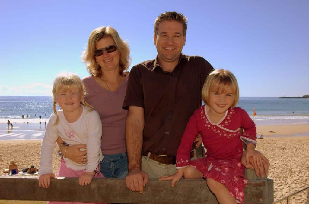 Miller family photo in Sunshine Coast Rental Market Buderim