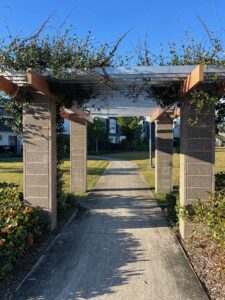 Walkway to one of the many parks in Sunshine Cove