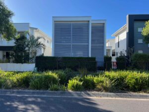 a typical modern home in Sunshine Cove, Maroochydore