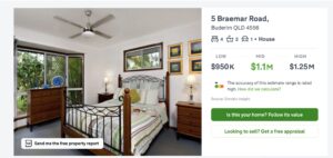 Image of Domain's house valuation tool